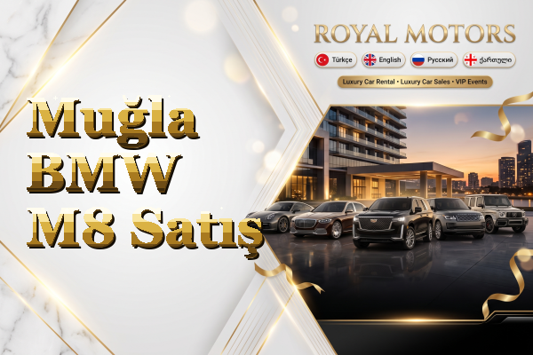 Muğla BMW M8 Satış