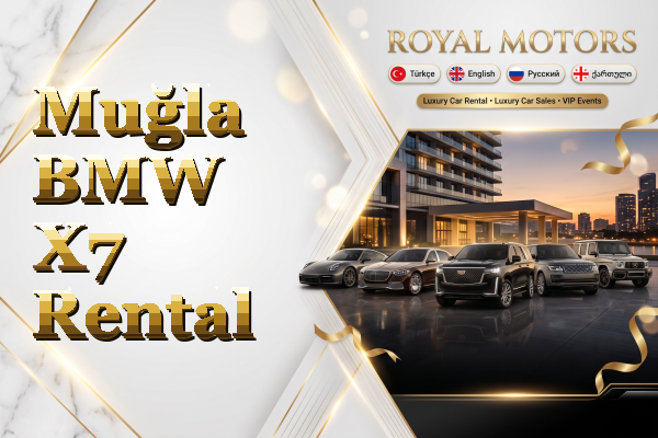 Muğla BMW X7 Rental