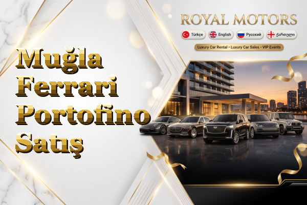 Muğla Ferrari Portofino Satış