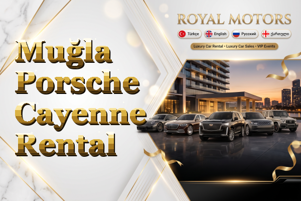 Muğla Porsche Cayenne Rental