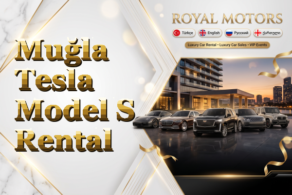 Muğla Tesla Model S Rental