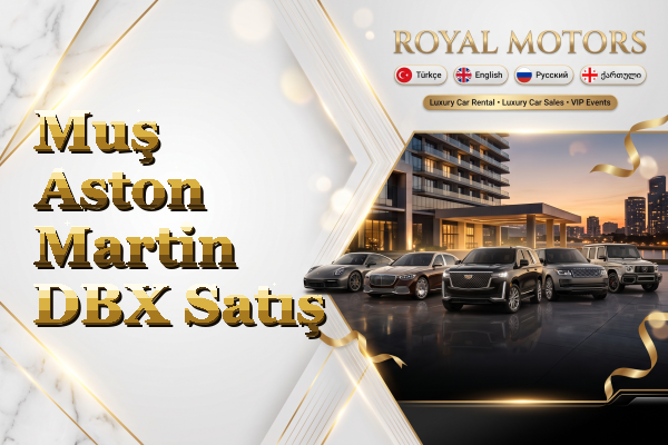Muş Aston Martin DBX Satış
