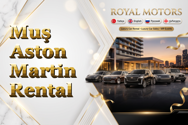 Muş Aston Martin Rental