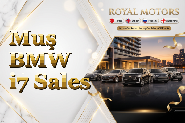 Muş BMW i7 Sales