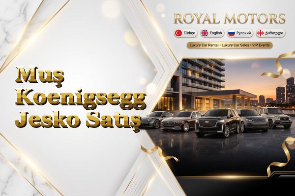 Muş Koenigsegg Jesko Satış