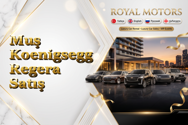 Muş Koenigsegg Regera Satış