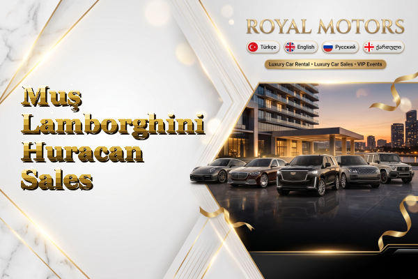 Muş Lamborghini Huracan Sales