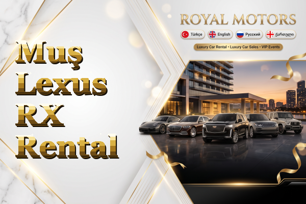 Muş Lexus RX Rental