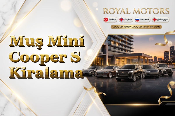 Muş Mini Cooper S Kiralama