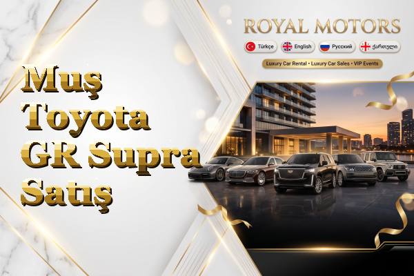 Muş Toyota GR Supra Satış