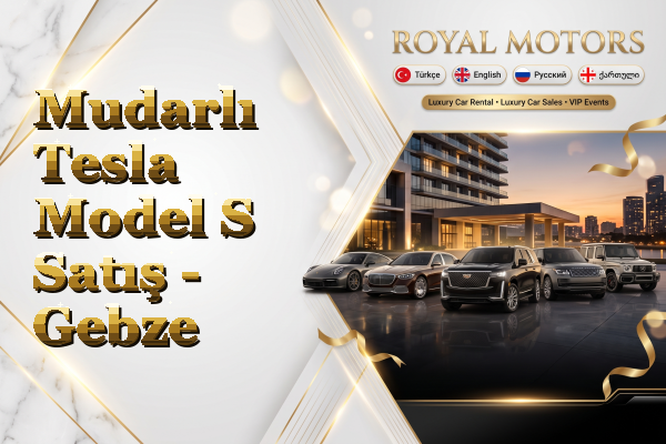 Mudarlı Tesla Model S Satış - Gebze