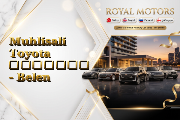 Muhlisali Toyota გაყიდვა - Belen