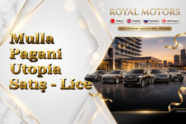 Mulla Pagani Utopia Satış - Lice