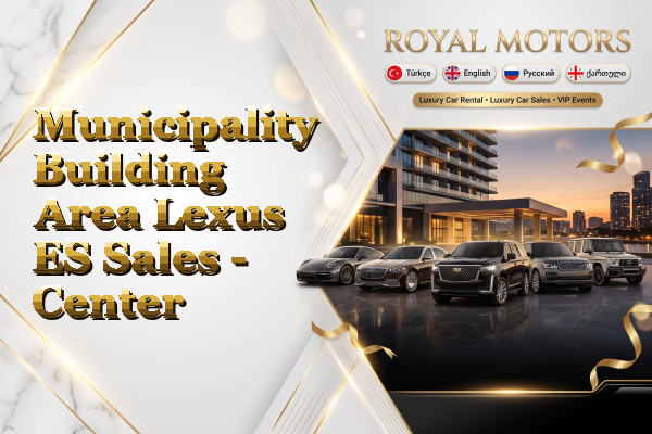 Municipality Building Area Lexus ES Sales - Center