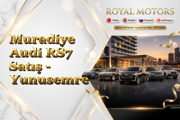Muradiye Audi RS7 Satış - Yunusemre