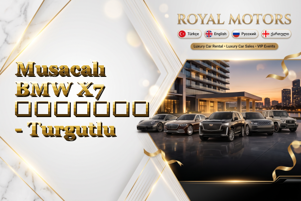 Musacalı BMW X7 გაყიდვა - Turgutlu