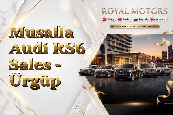 Musalla Audi RS6 Sales - Ürgüp