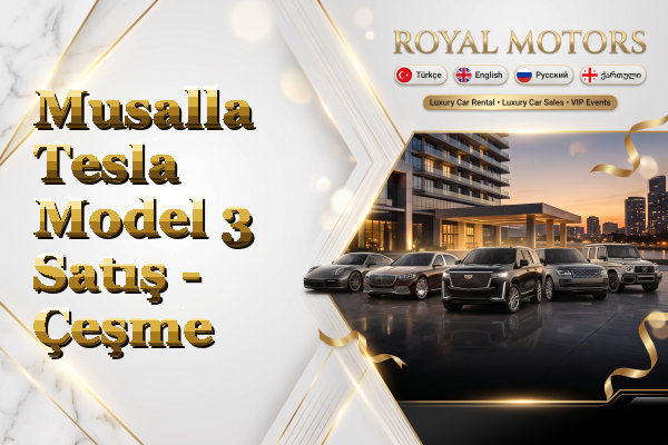 Musalla Tesla Model 3 Satış - Çeşme