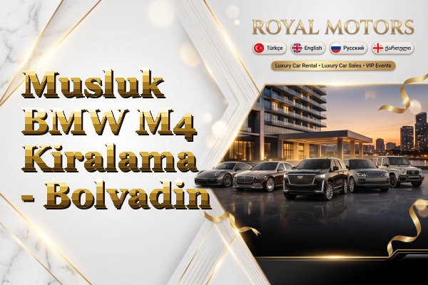 Musluk BMW M4 Kiralama - Bolvadin