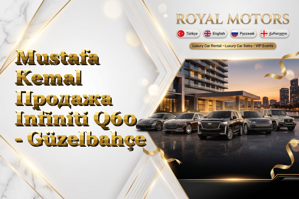 Mustafa Kemal Продажа Infiniti Q60 - Güzelbahçe