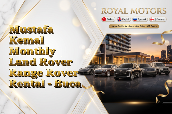 Mustafa Kemal Monthly Land Rover Range Rover Rental - Buca