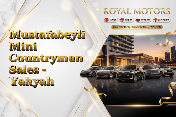 Mustafabeyli Mini Countryman Sales - Yahyalı