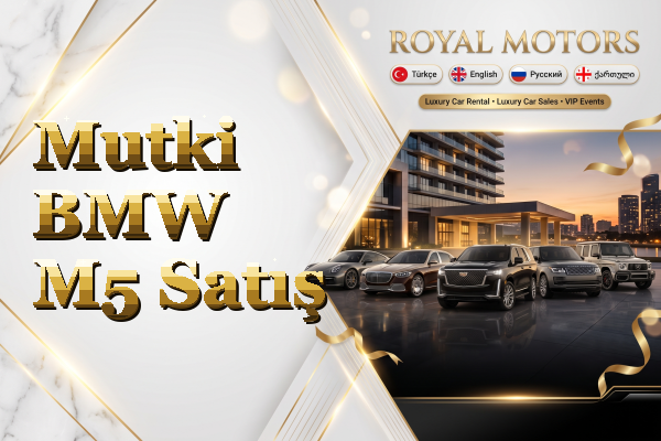Mutki BMW M5 Satış