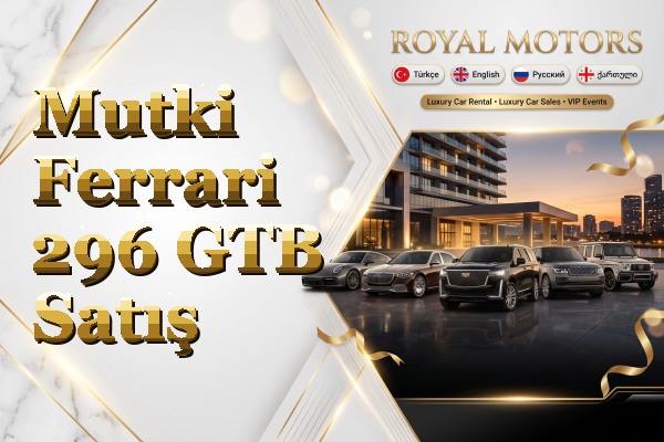 Mutki Ferrari 296 GTB Satış