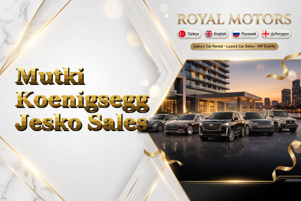 Mutki Koenigsegg Jesko Sales