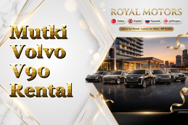 Mutki Volvo V90 Rental