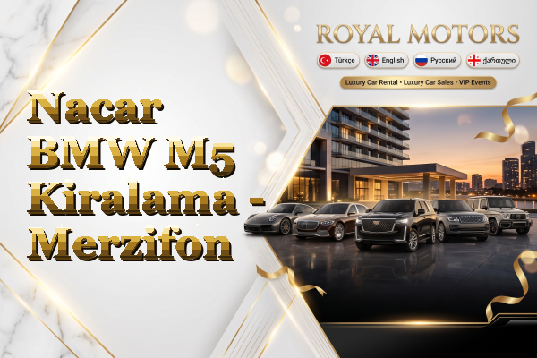 Nacar BMW M5 Kiralama - Merzifon