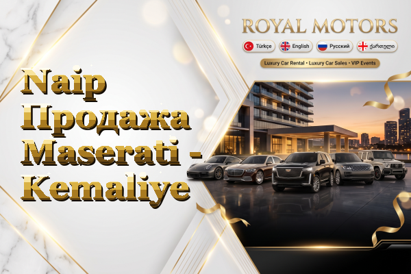Naip Продажа Maserati - Kemaliye