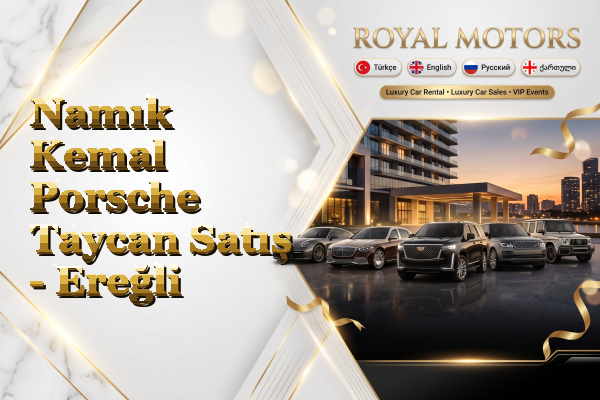 Namık Kemal Porsche Taycan Satış - Ereğli