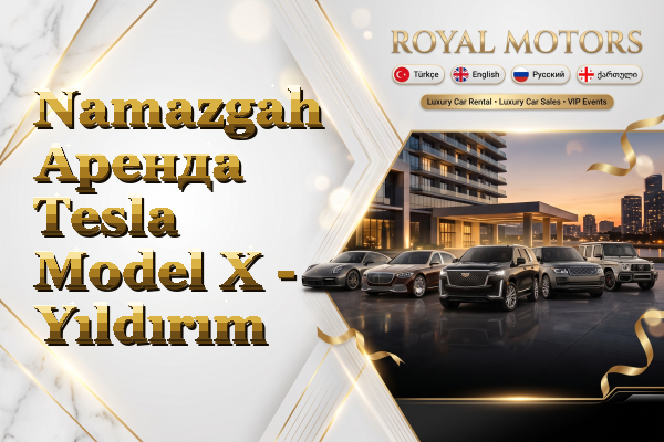 Namazgah Аренда Tesla Model X - Yıldırım