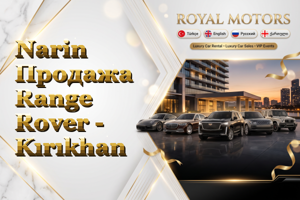 Narin Продажа Range Rover - Kırıkhan