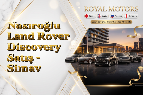 Nasıroğlu Land Rover Discovery Satış - Simav