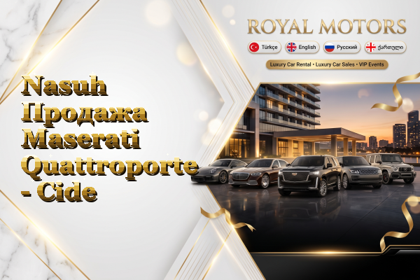 Nasuh Продажа Maserati Quattroporte - Cide