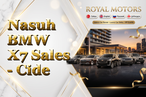 Nasuh BMW X7 Sales - Cide