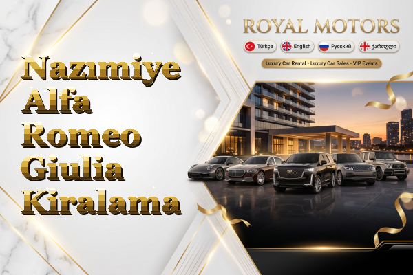 Nazımiye Alfa Romeo Giulia Kiralama