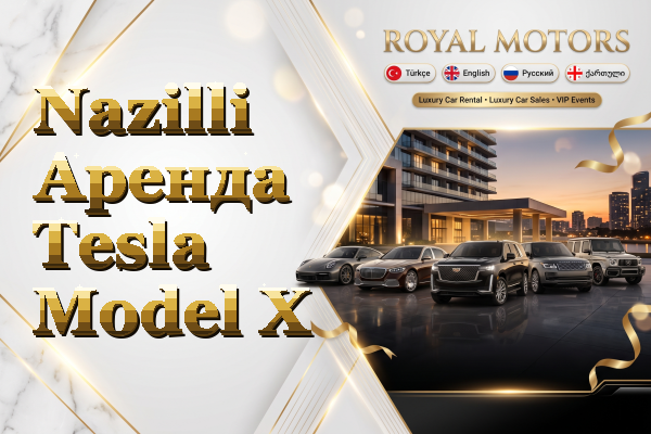 Nazilli Аренда Tesla Model X