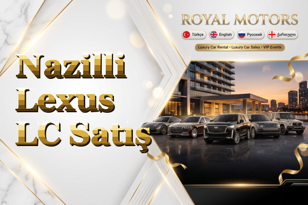 Nazilli Lexus LC Satış