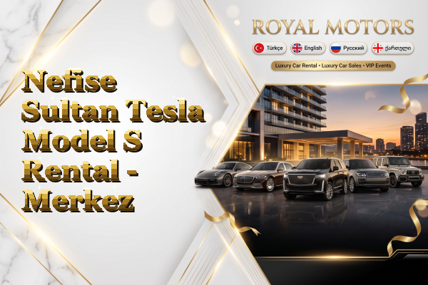 Nefise Sultan Tesla Model S Rental - Merkez