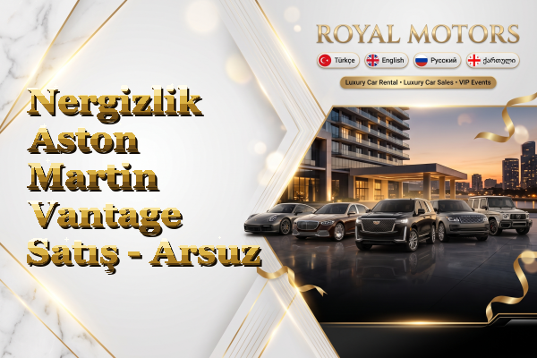Nergizlik Aston Martin Vantage Satış - Arsuz