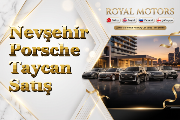 Nevşehir Porsche Taycan Satış