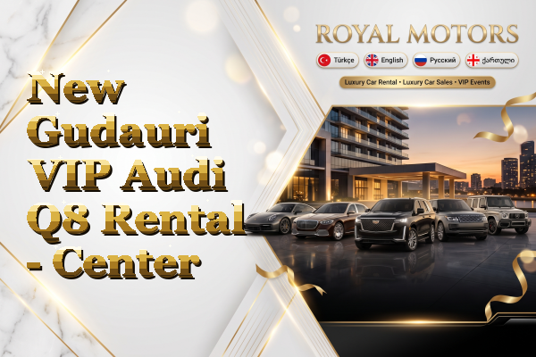 New Gudauri VIP Audi Q8 Rental - Center