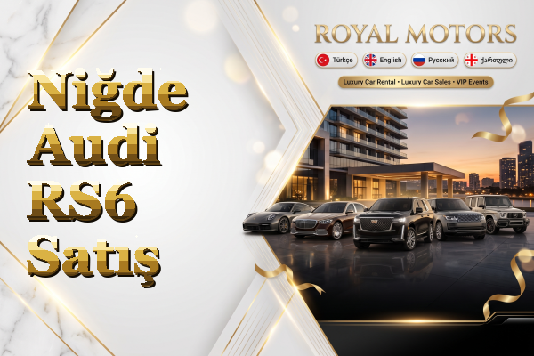 Niğde Audi RS6 Satış