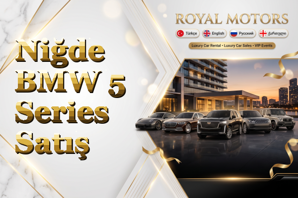 Niğde BMW 5 Series Satış