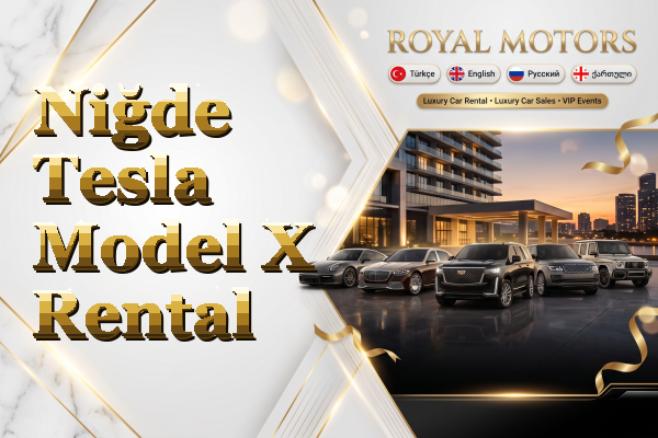 Niğde Tesla Model X Rental