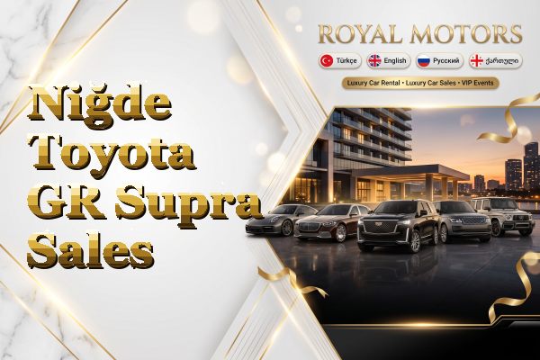Niğde Toyota GR Supra Sales