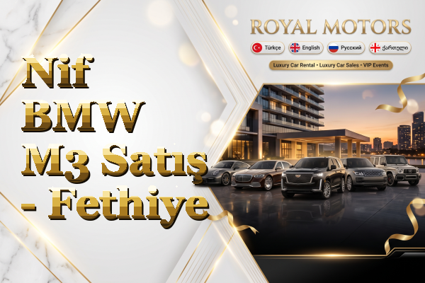 Nif BMW M3 Satış - Fethiye